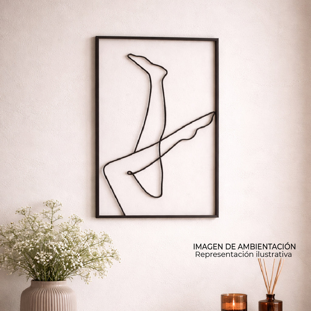 Cuadro de pared Metálico Relax