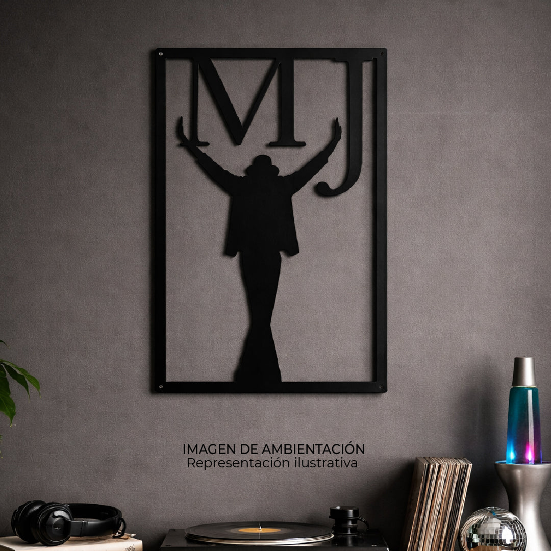 Cuadro de metal de pared Iconic