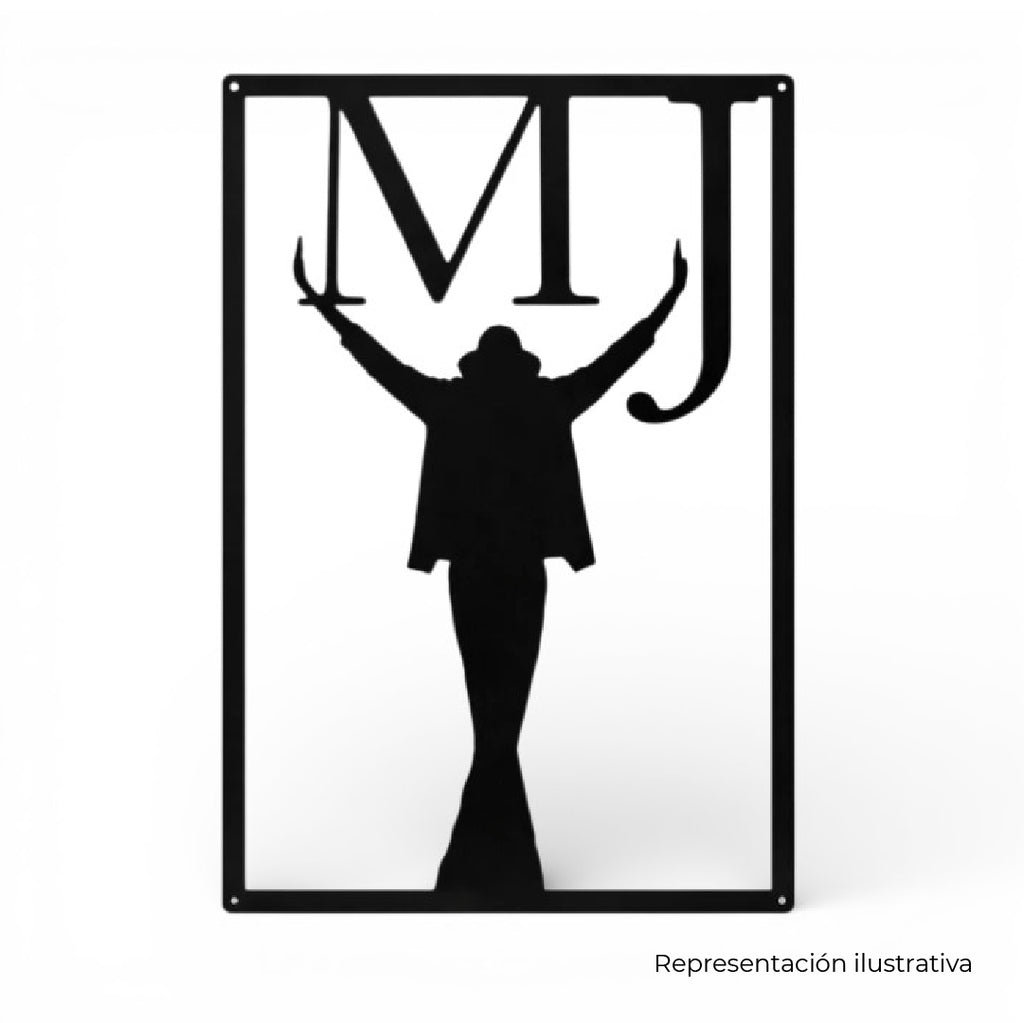 Cuadro de metal de pared Iconic