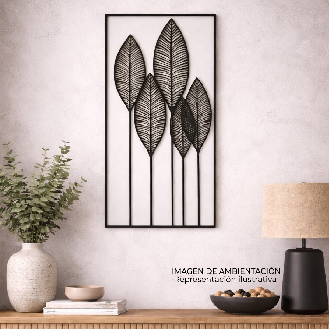 Cuadro de pared Metálico Vernéa