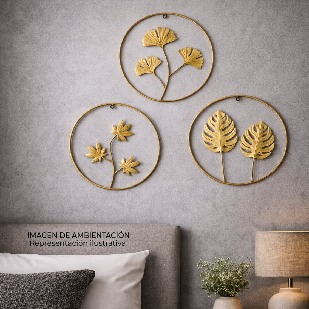 Aplique de pared Metálico Aurelia