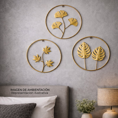 Aplique de pared Metálico Aurelia