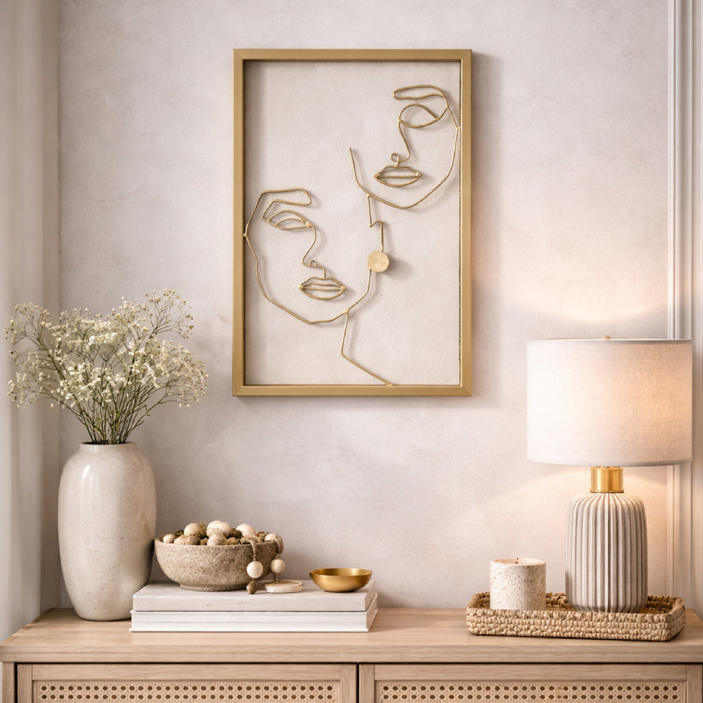 Cuadro de pared Metálico Dualis