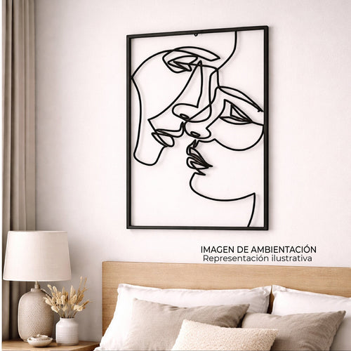 Aplique de pared Metálico Fusiona