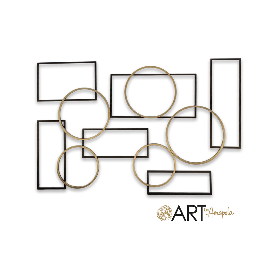 Aplique de Pared Metálico Interza