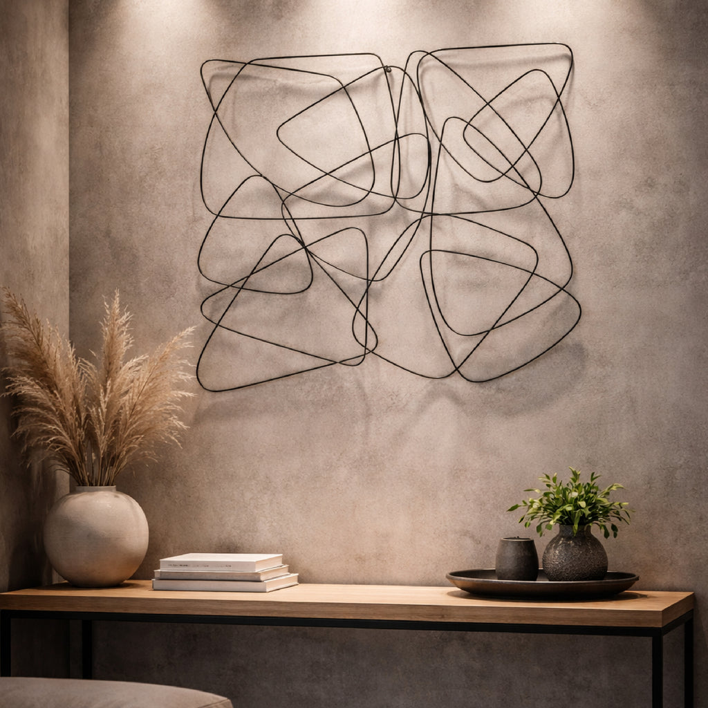 Aplique de Pared Metálico Orbitra