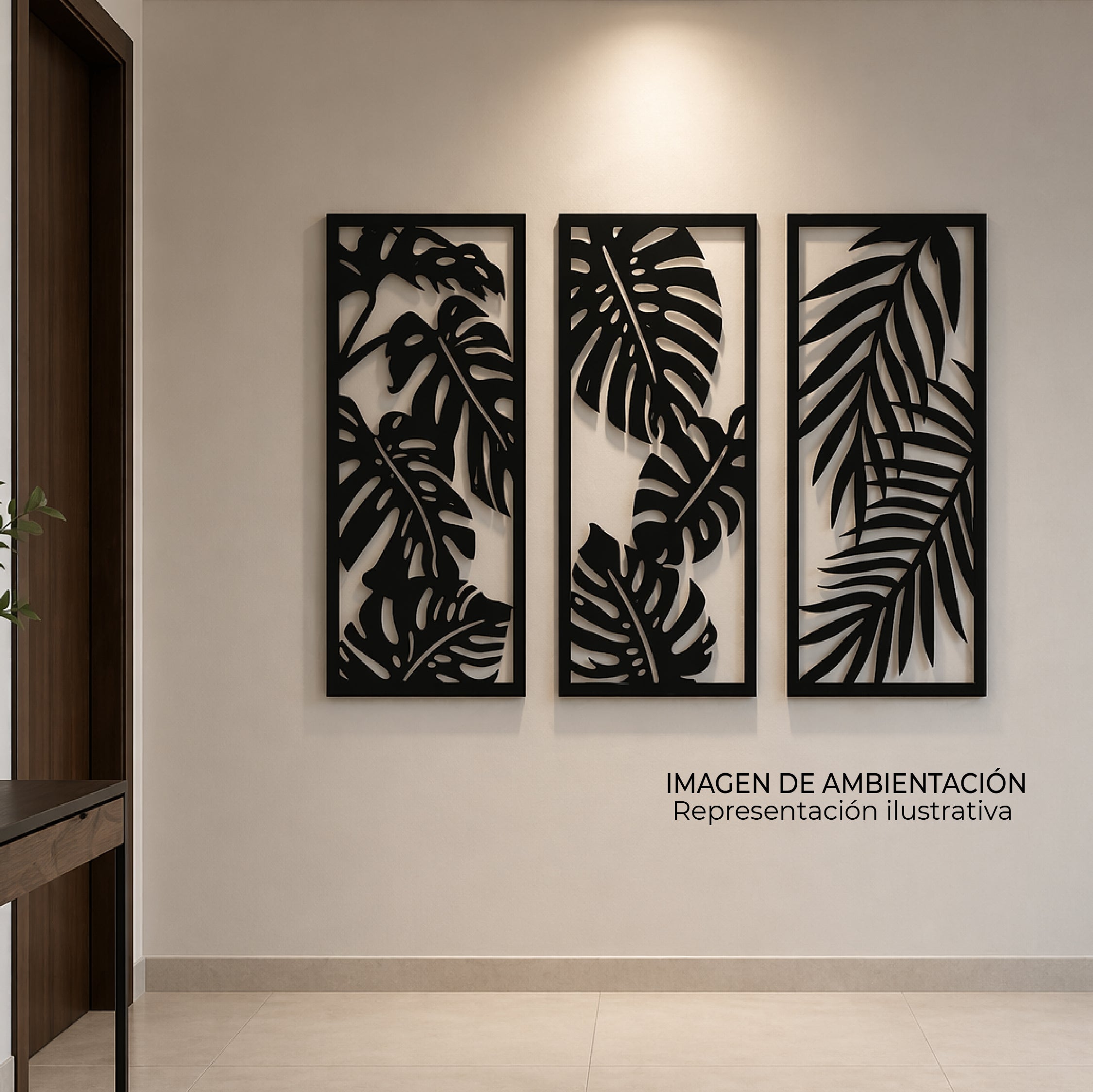 Cuadros de Pared Metálicos Selva