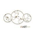 Aplique de Pared Metálico Aviario