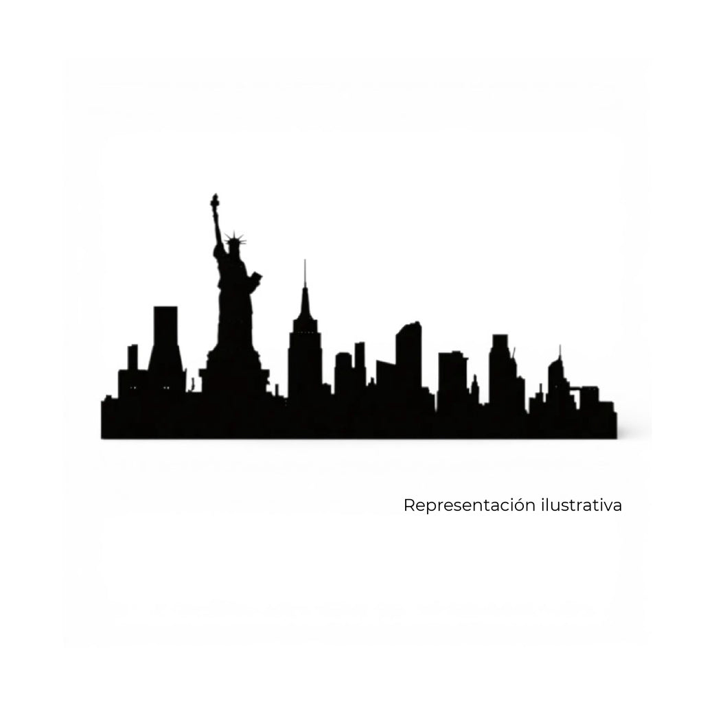 Aplique de Pared Metálico Skyline