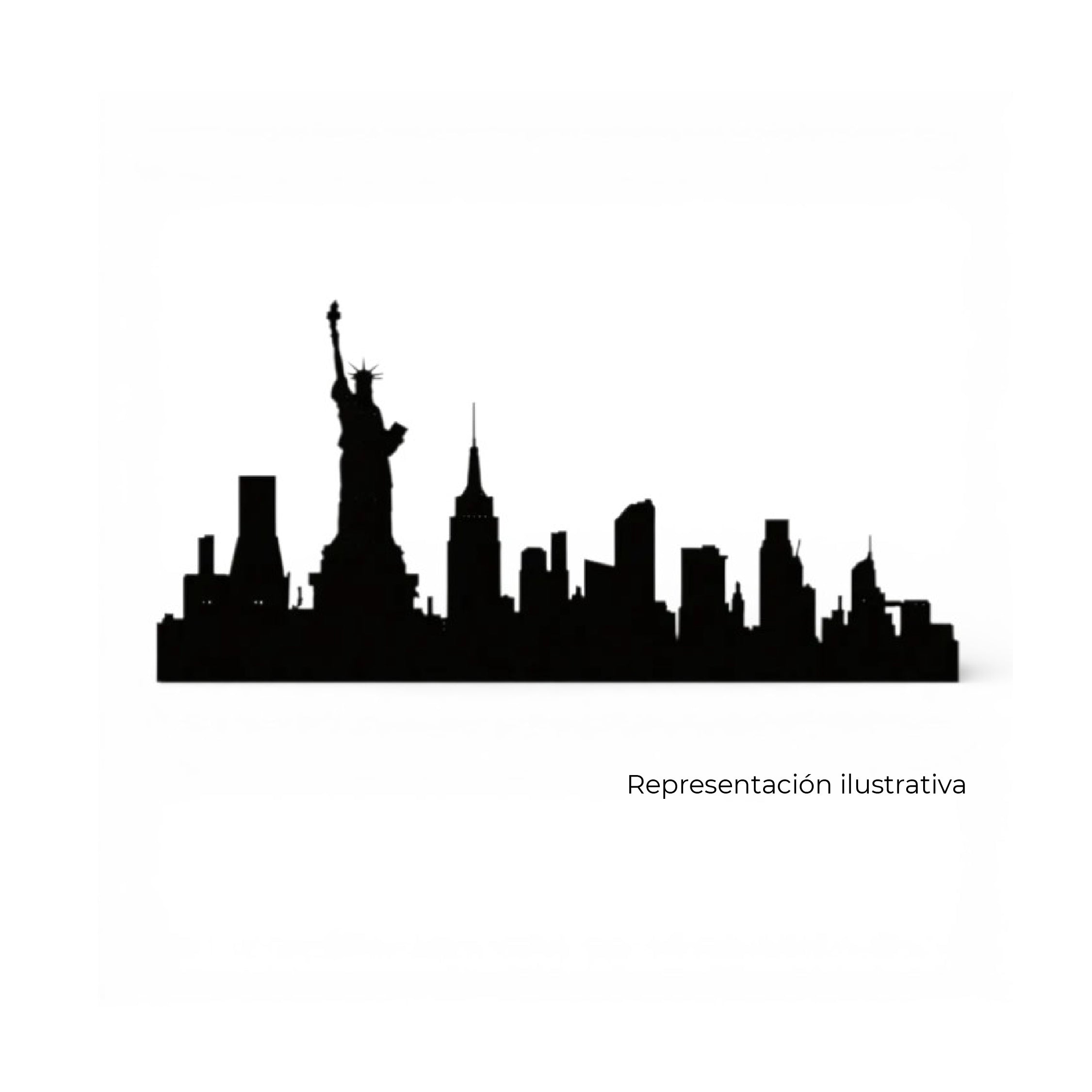 Aplique de Pared Metálico Skyline