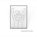 Cuadro de Pared Metálico Essence Hands
