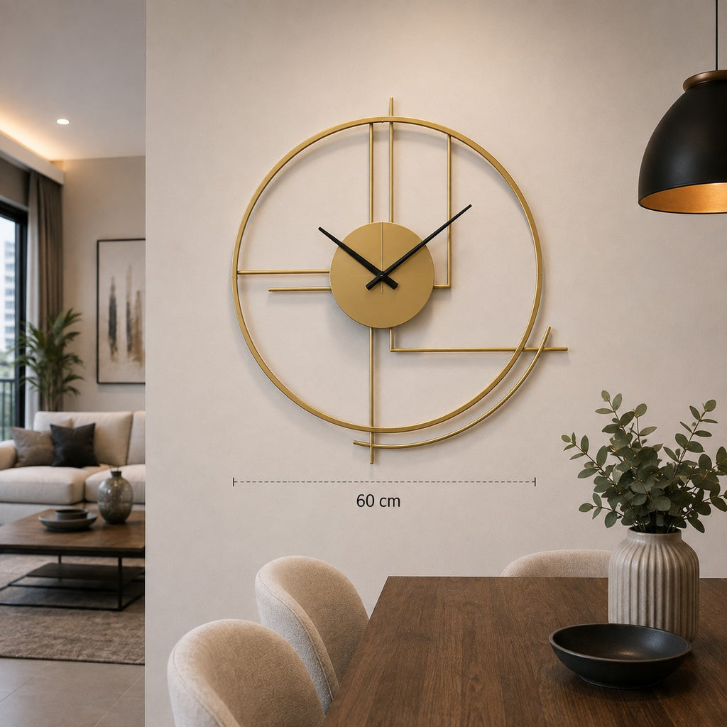 Reloj Metálico Geo
