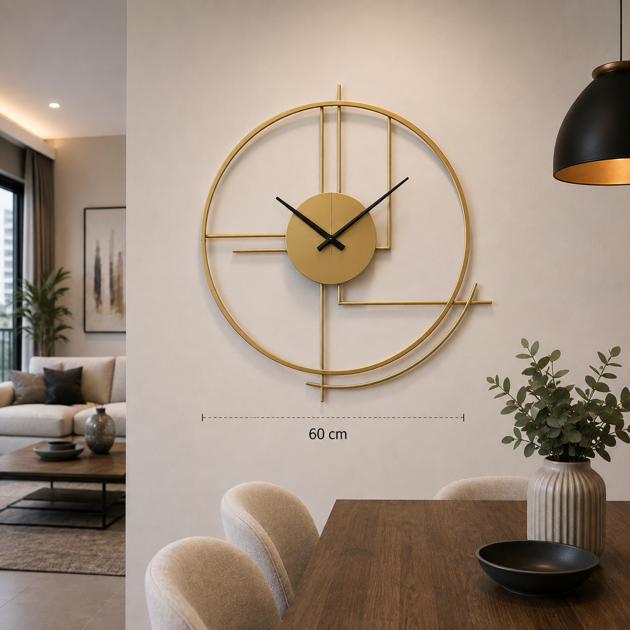 Reloj Metálico Geo