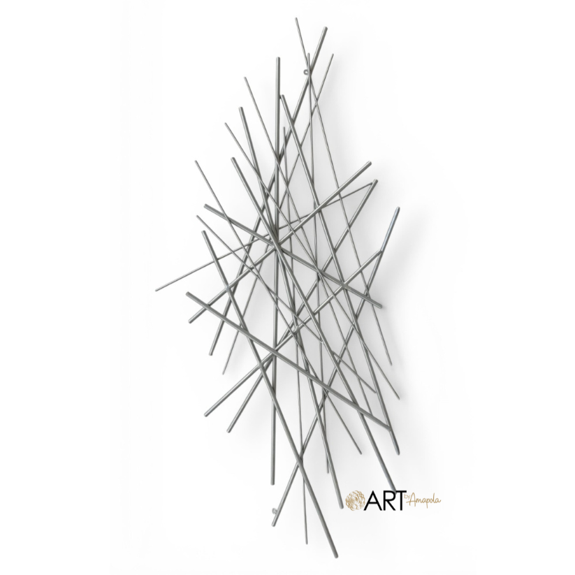 Aplique Metálico Intersección
