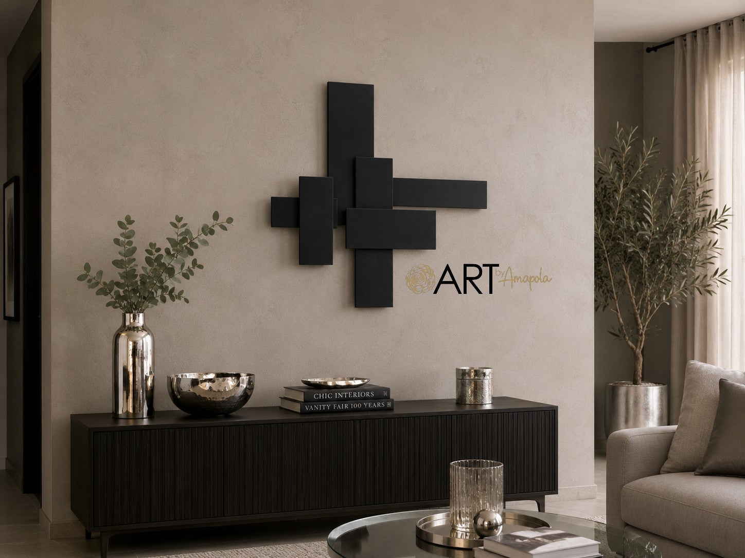 Aplique de Pared Metálico Kubik